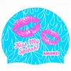 Amanzi - Kiss My Splash Swim Hat 2 Amanzi - Kiss My Splash Swim Hat -Funky Trunks Store Amanzi Swim Hat Kiss My Splash