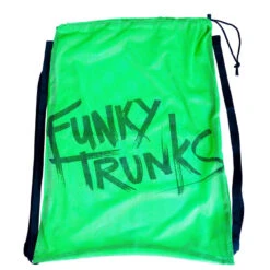 Funky Trunks - Still Brasil Mesh Bag - Green -Funky Trunks Store FunkyTrunks Mesh Bag Still Brasil Green 1