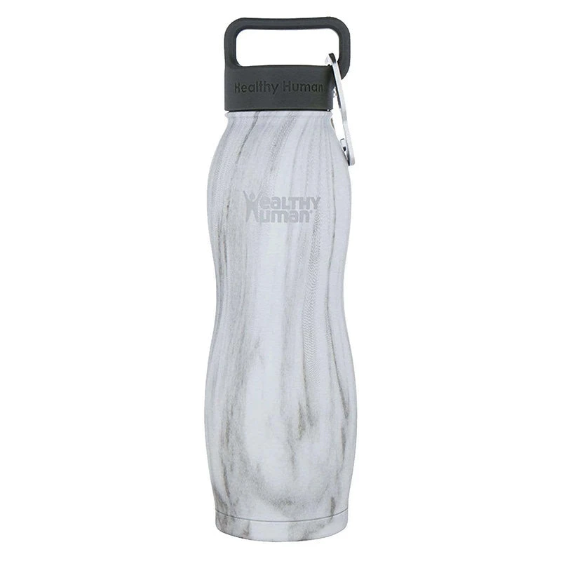 Healthy Human Curve Water Bottle - Stone White 21oz (620ml) 3 Healthy Human Curve Water Bottle - Stone White 21oz (620ml)