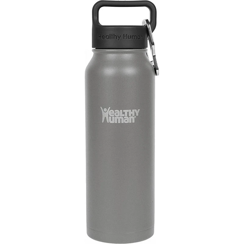 Healthy Human Stein Water Bottle - Slate Grey 21oz (620ml) 3 Healthy Human Stein Water Bottle - Slate Grey 21oz (620ml)