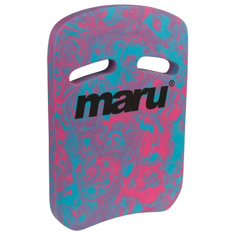 Maru - Swirl Two Grip Fitness Kickboard - Blue/Pink 3 Maru - Swirl Two Grip Fitness Kickboard - Blue/Pink
