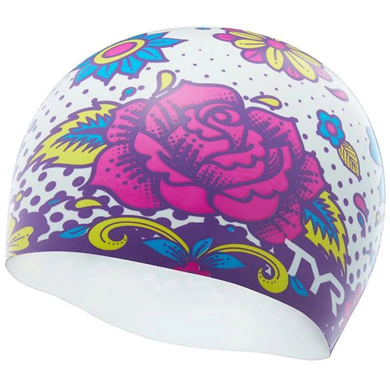 TYR - Flower Power Swim Hat 3 TYR - Flower Power Swim Hat