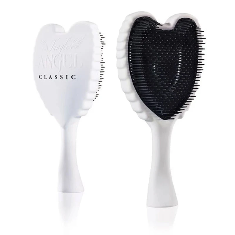 Tangle Angel Classic - Hair Brush Satin White/Black 3 Tangle Angel Classic - Hair Brush Satin White/Black