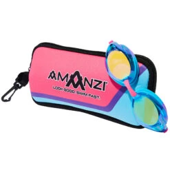 Amanzi - Axion Prismatic Mirror Goggles - Pink/Blue/Purple -Funky Trunks Store amanzi axion prismatic mirror goggles pink blue purple 7