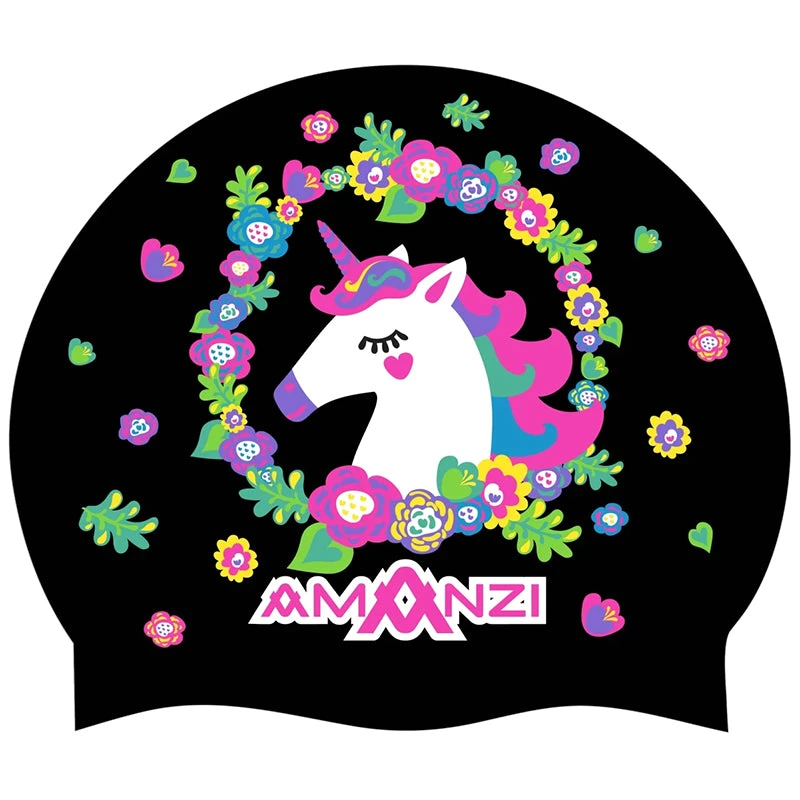 Amanzi - Unicorn Dreams Swim Hat 3 Amanzi - Unicorn Dreams Swim Hat