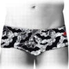 Aquarapid - Men's Bat Printed Trunk -Funky Trunks Store aquarapid mens bat trunk 1
