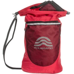 Aquarapid - Waterproof Multipurpose Pool Bag (Red) -Funky Trunks Store aquarapid waterproof multipurpose pool bag red 3