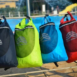 Aquarapid - Waterproof Multipurpose Pool Bag (Red) -Funky Trunks Store aquarapid waterproof multipurpose pool bag red 6