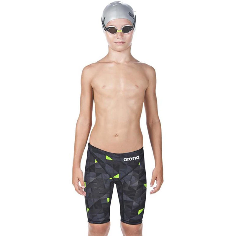 Arena - Boys Powerskin ST 2.0 Jammer - Black/Yellow 3 Arena - Boys Powerskin ST 2.0 Jammer - Black/Yellow