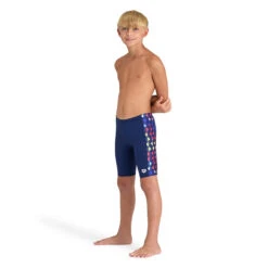 Arena - Carnival Boys' Jammer - Navy/Multi -Funky Trunks Store arena carnival boys jammer navy multi 3