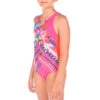 Arena - Circus Swim Pro Back Junior Swimsuit - Mango/Violet -Funky Trunks Store arena circus swim pro back junior swimsuit mango violet 1