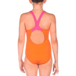 Arena - Circus Swim Pro Back Junior Swimsuit - Mango/Violet -Funky Trunks Store arena circus swim pro back junior swimsuit mango violet 3