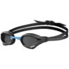 Arena - Cobra Core Swipe Goggle - Smoke/Black/Blue -Funky Trunks Store arena cobra core swipe goggle smoke black blue 1