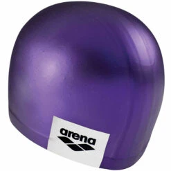 Arena - Logo Moulded Silicone Cap - Purple -Funky Trunks Store arena logo moulded silicon cap purple 3
