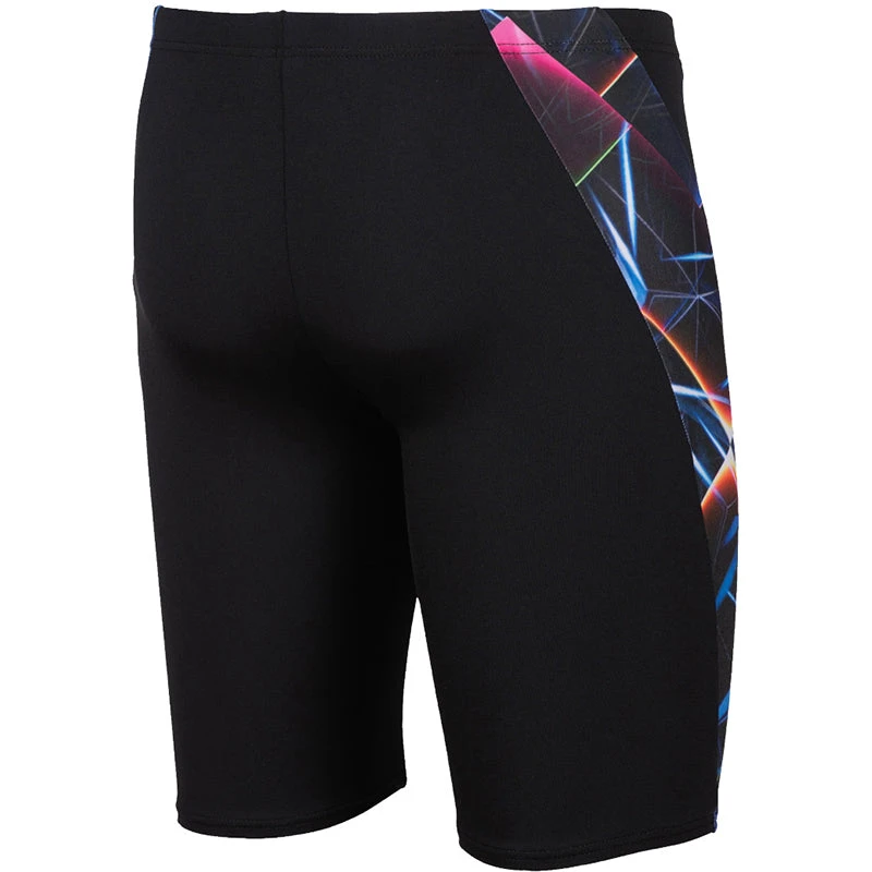 Arena - Mens Allover Jammer - Black/Multi 8 Arena - Mens Allover Jammer - Black/Multi - Image 6