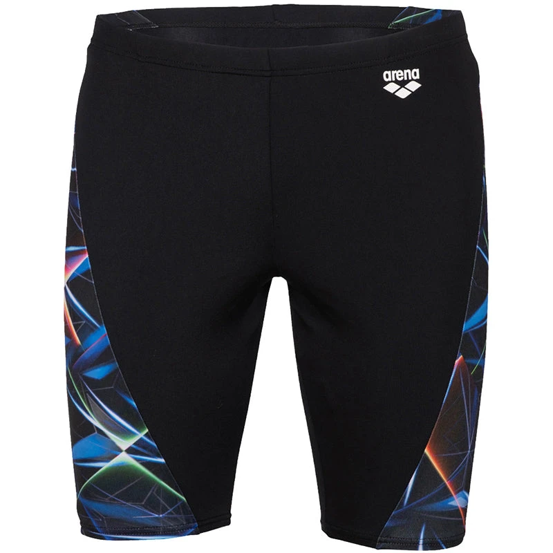 Arena - Mens Allover Jammer - Black/Multi 9 Arena - Mens Allover Jammer - Black/Multi - Image 7