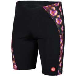 Arena - Mens Crazy Allover Jammer - Black/Multi -Funky Trunks Store arena mens crazy allover jammer black multi 6