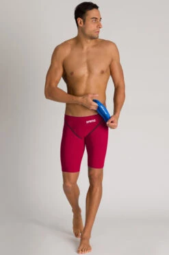 Arena - Men's Powerskin ST 2.0 Jammer - Deep Red -Funky Trunks Store arena mens powerskin st 2 0 jammer deep red 16