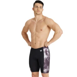 Arena - Mens Swim Allover Jammer - Black
