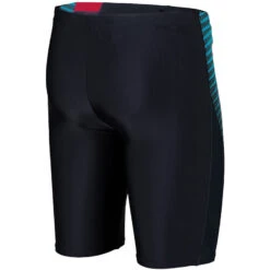 Arena - Mens Threefold Jammer - Black/Anguria -Funky Trunks Store arena mens threefold jammer black anguria 7