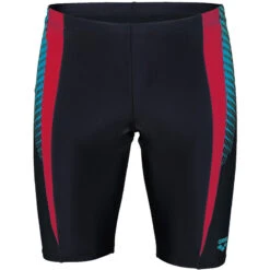 Arena - Mens Threefold Jammer - Black/Anguria -Funky Trunks Store arena mens threefold jammer black anguria 8