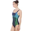 Arena - Opal Wing Back Ladies Bodylift Swimsuit - Navy -Funky Trunks Store arena opal wing back ladies swimsuit navy 1