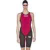 Arena - Powerskin Carbon Flex Full Body Short Leg Closed Back - Red/Dark Grey -Funky Trunks Store arena powerskin carbon flex full body short leg closed back red dark grey 1