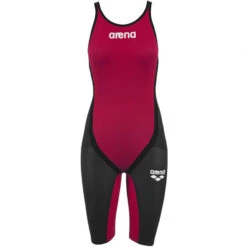 Arena - Powerskin Carbon Flex Full Body Short Leg Closed Back - Red/Dark Grey -Funky Trunks Store arena powerskin carbon flex full body short leg closed back red dark grey 5