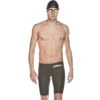 Arena - Powerskin Carbon-Flex VX Jammer - Grey/Black -Funky Trunks Store arena powerskin carbon flex vx jammer grey black 1