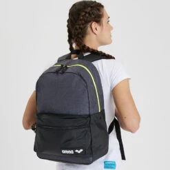 Arena - Team Backpack 30 - Grey -Funky Trunks Store arena team backpack 30 grey 7
