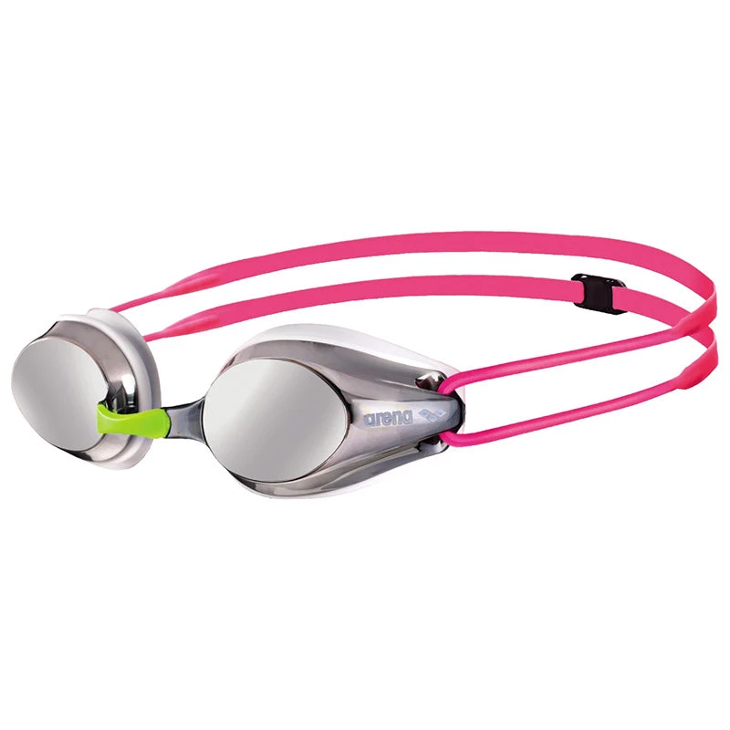 Arena - Tracks Junior Mirror Goggles - Silver/White/Fuchsia 3 Arena - Tracks Junior Mirror Goggles - Silver/White/Fuchsia