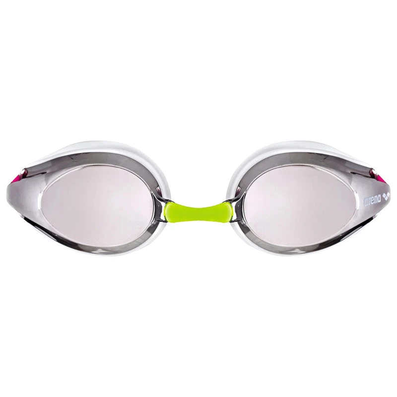 Arena - Tracks Junior Mirror Goggles - Silver/White/Fuchsia 4 Arena - Tracks Junior Mirror Goggles - Silver/White/Fuchsia - Image 2