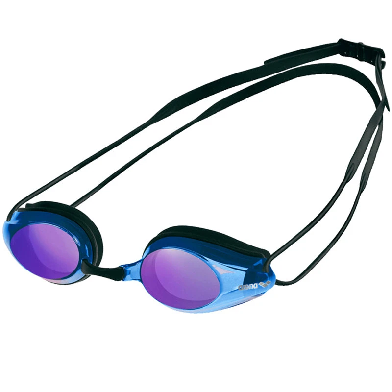 Arena - Tracks Mirror Goggles - Black/Blue Multi/Black C74 3 Arena - Tracks Mirror Goggles - Black/Blue Multi/Black C74