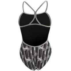 Dolfin - Graphlite Series Infiniti MTG Back Swimsuit - Black/Grey/White -Funky Trunks Store dolfin graphlite black infiniti mtg back one piece 4