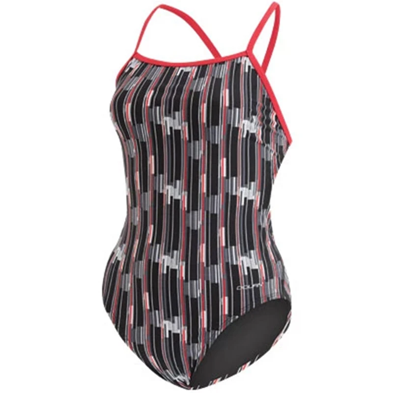 Dolfin - Graphlite Series Infiniti MTG Back Swimsuit - Red 5 Dolfin - Graphlite Series Infiniti MTG Back Swimsuit - Red - Image 3