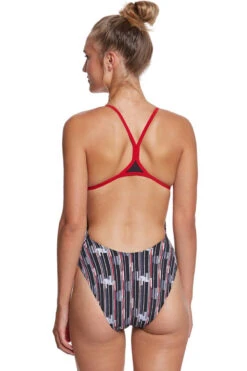 Dolfin - Graphlite Series Infiniti MTG Back Swimsuit - Red 15 Dolfin - Graphlite Series Infiniti MTG Back Swimsuit - Red -Funky Trunks Store dolfin graphlite red infiniti mtg back one piece 7