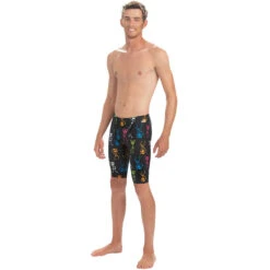 Dolfin Uglies - Men's Dancing Skeletons Jammer -Funky Trunks Store dolfin uglies mens dancing skeletons jammer v 2 back 4