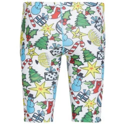 Dolfin Uglies - Men's Holiday Cheer Jammer -Funky Trunks Store dolfin uglies mens holiday cheer jammer v 2 back 6