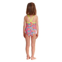 Funkita - Bae Boo - Toddler Girls Printed One Piece -Funky Trunks Store funkita bae boo toddler girls printed one piece 3