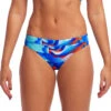 Funkita - Battle Blue - Ladies Sports Brief -Funky Trunks Store funkita battle blue ladies sports brief 1