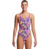 Funkita - Bee Bop - Ladies Diamond Back One Piece -Funky Trunks Store funkita bee bop ladies diamond back one piece 1