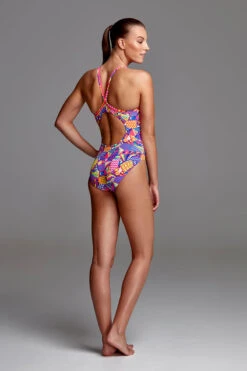 Funkita - Bee Bop - Ladies Diamond Back One Piece -Funky Trunks Store funkita bee bop ladies diamond back one piece 6
