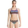 Funkita - Razzle Dazzle - Girls Racerback Two Piece 2 Funkita - Razzle Dazzle - Girls Racerback Two Piece -Funky Trunks Store funkita bikini girls swimwear razzle dazzle racerback two piece 1
