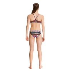 Funkita - Razzle Dazzle - Girls Racerback Two Piece -Funky Trunks Store funkita bikini girls swimwear razzle dazzle racerback two piece 3