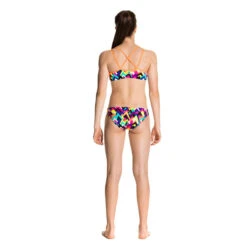 Funkita - Tip Top - Girls Criss Cross Back Two Piece -Funky Trunks Store funkita bikini girls swimwear tip top criss cross back two piece 3