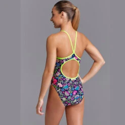 Funkita - Birds And Bees - Girls Diamond Back One Piece -Funky Trunks Store funkita birds and bees girls diamond back one piece 4