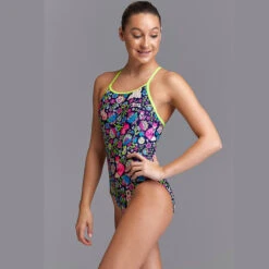 Funkita - Birds And Bees - Girls Diamond Back One Piece -Funky Trunks Store funkita birds and bees girls diamond back one piece 5