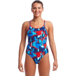 Funkita - Block Rock - Ladies Diamond Back One Piece