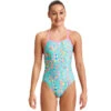 Funkita - Bush Babies - Girls Eco Strapped In One Piece -Funky Trunks Store funkita bush babies girls eco strapped in one piece 1
