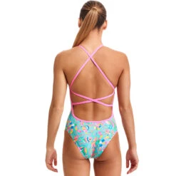 Funkita - Bush Babies - Girls Eco Strapped In One Piece -Funky Trunks Store funkita bush babies girls eco strapped in one piece 3